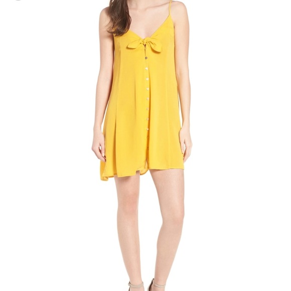 SOLD OUT!! Shine For You Knot Front Dress - Picture 2 of 3